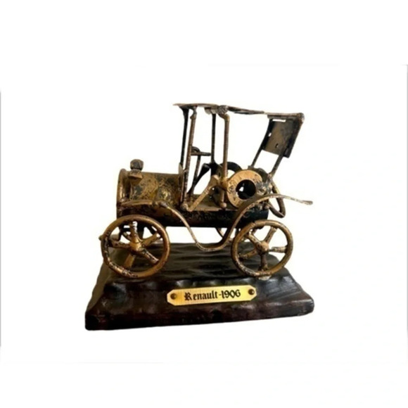 Renault 1906 car statue - Picture 1 of 4